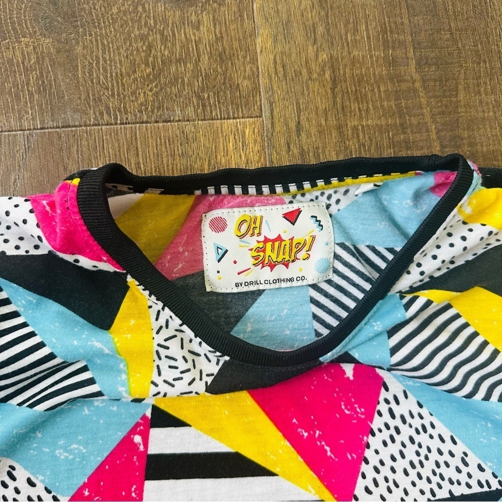 OH Snap! By Drill Clothing 90s TShirt | Small - Picture 3 of 4